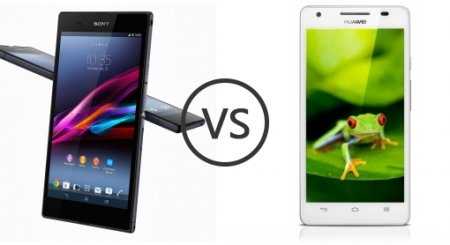 Легендарный Huawei Honor 3 против уникального Sony Xperia Z Ultra